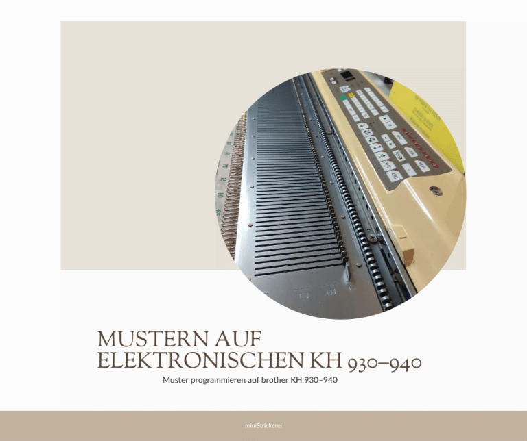 Mustern auf elektronischen KH 930–940