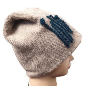 Einfache Mütze aus Rechteck