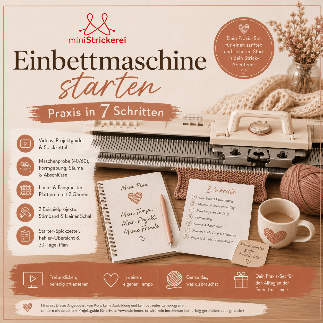 Einbettmaschine starten &ndash; Praxis in 7 Schritten