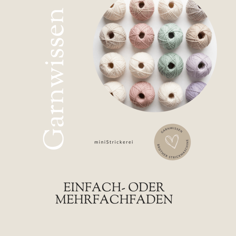 Einfach- oder Mehrfachfaden