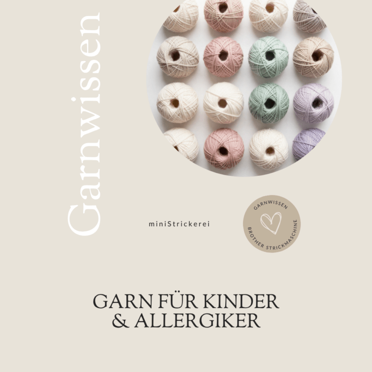 Garn für Kinder & Allergiker