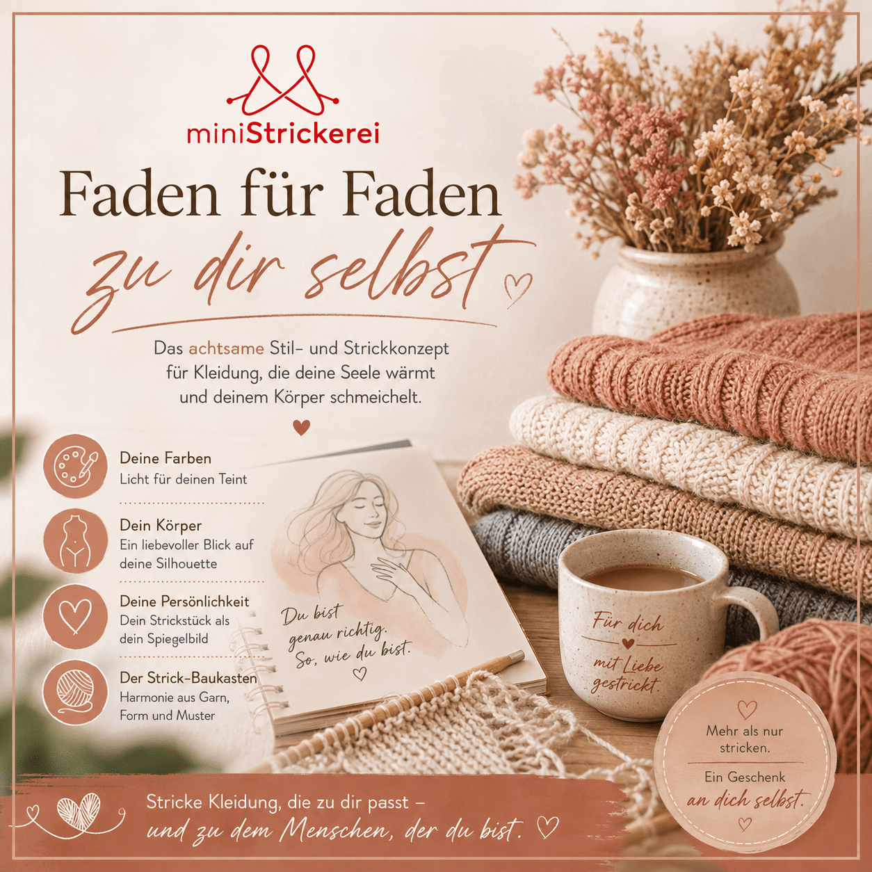 Farbe & Figur – Stricken nach deinem Typ Farbe & Figur – Stricken nach deinem Typ